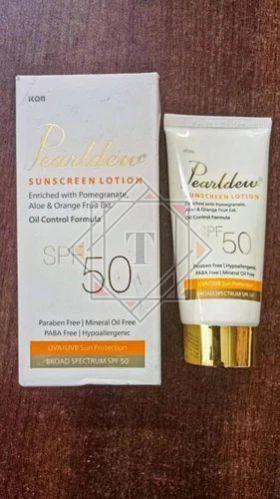Pearl Dew Spf 50 Sunscreen Lotion