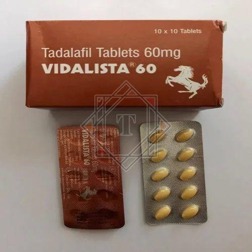 Vidalista 60 Tadalafil Tablets