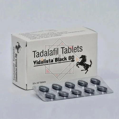 Vidalista Black 80 Tadalafil Tablets