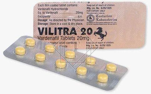Vilitra 20 Vardenafil Tablets