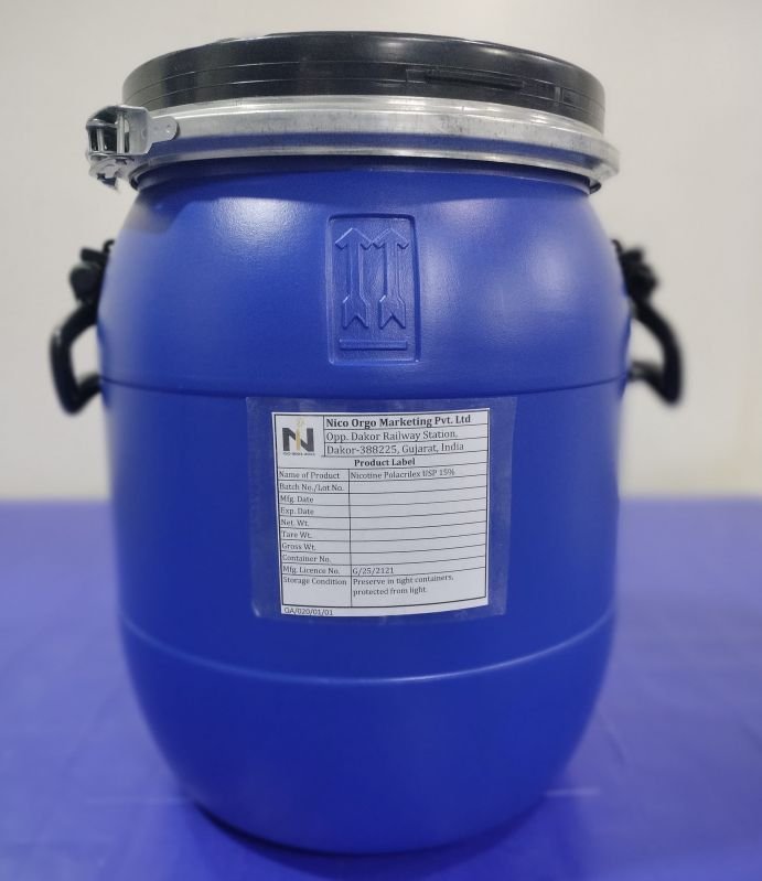 10 Ltr. Nicotine Polacrilex USP
