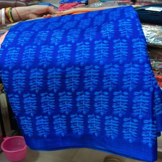 Blue Handloom Saree