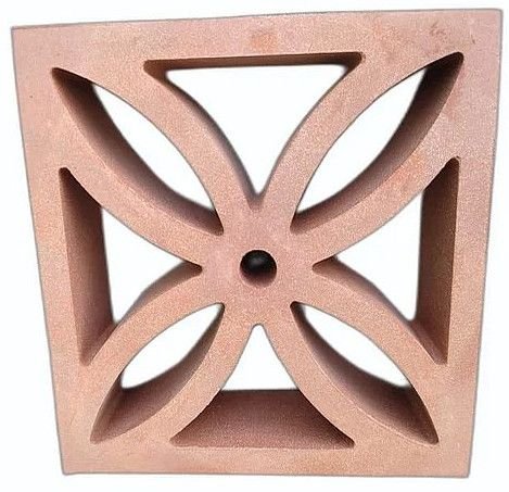 Amber Terracotta Breeze Block