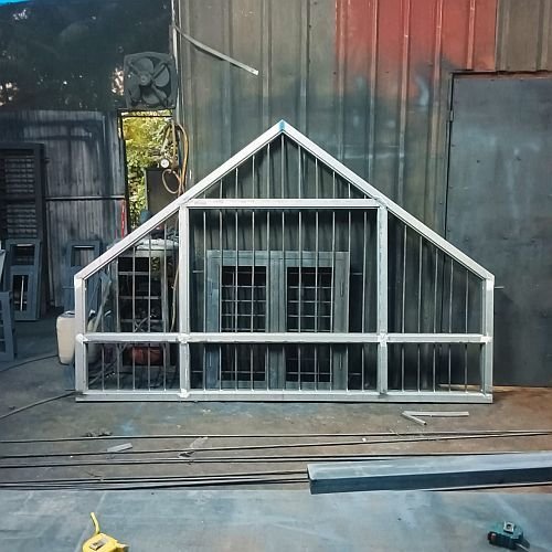 Stainless Steel Window Grill Fabrication Service