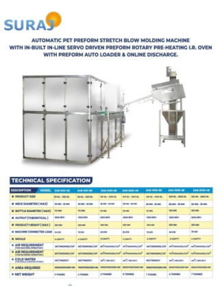 AUTOMATIC PET STRETCH BLOW MOULDING MACHINE