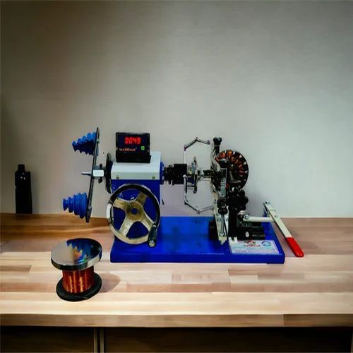 Hand Operated Ceiling Fan Stator Winding Machine