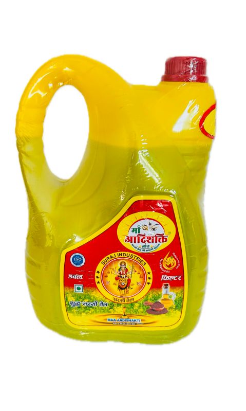 5 Litre Maa Aadishakti Pure Mustard Oil