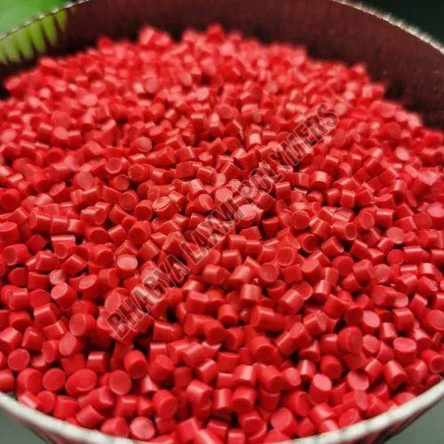 ABS Light Red Granules