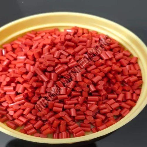 ABS Reprocessed Red Granules