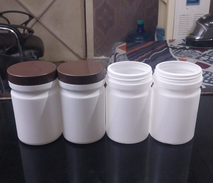 HDPE Herbal Powder Jar