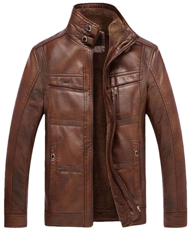 Mens Classic Vintage Leather Jacket
