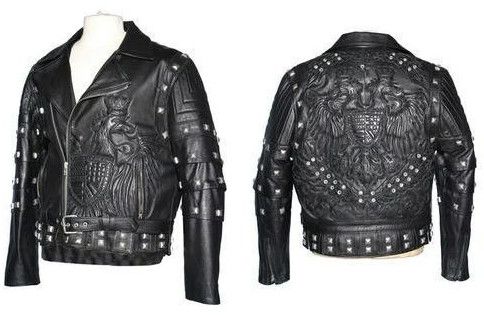 Mens Custom Made Leather Jacket