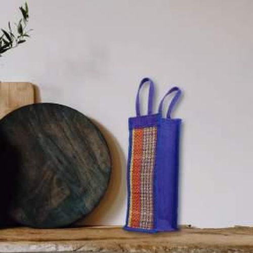 Hand Woven Korai Grass Bottle Bag