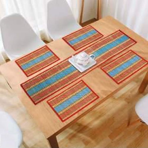 Multi Color Korai Grass Table Dining Set
