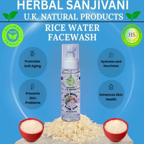 Uk Natural Rice Water Face Wash