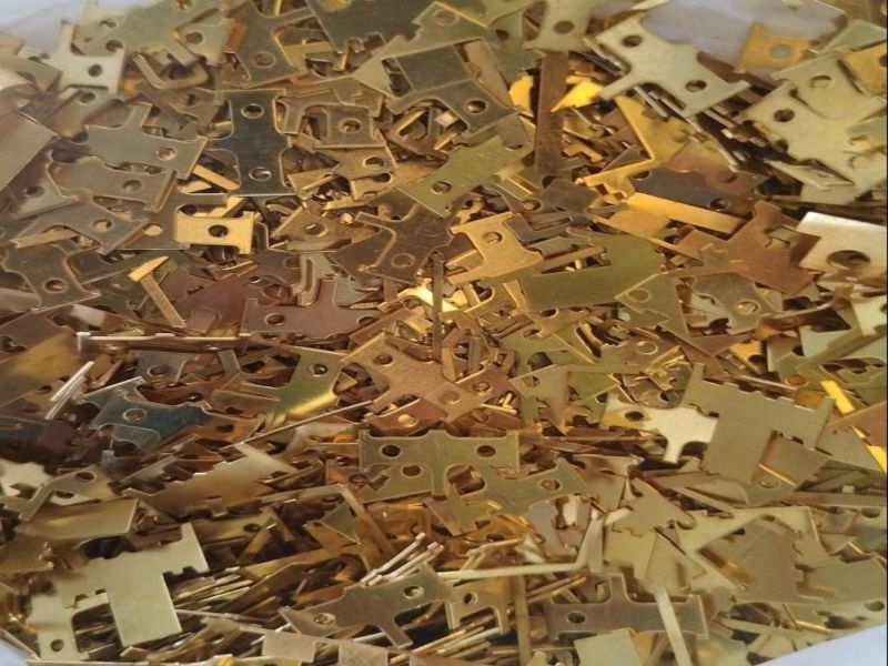 Brass Sheet Cutting Scrap