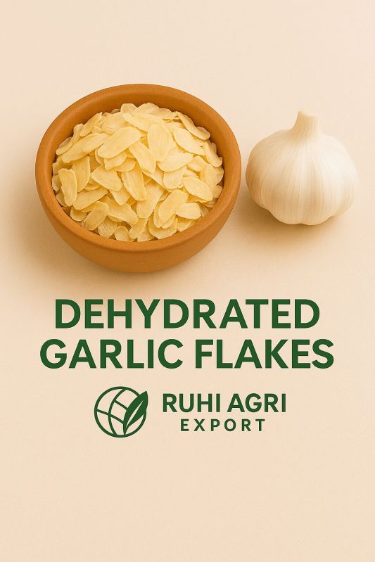 Dehydrated Garlic Flakes