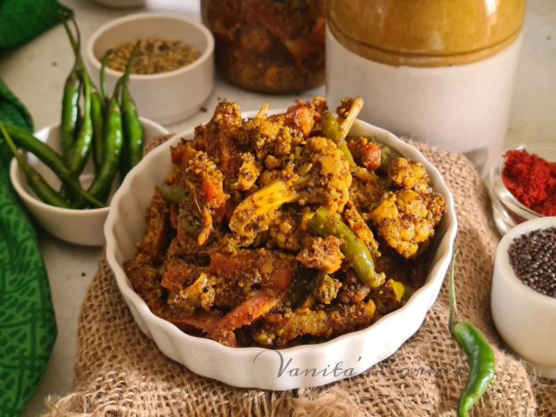 Mixed Vegetable Pickle