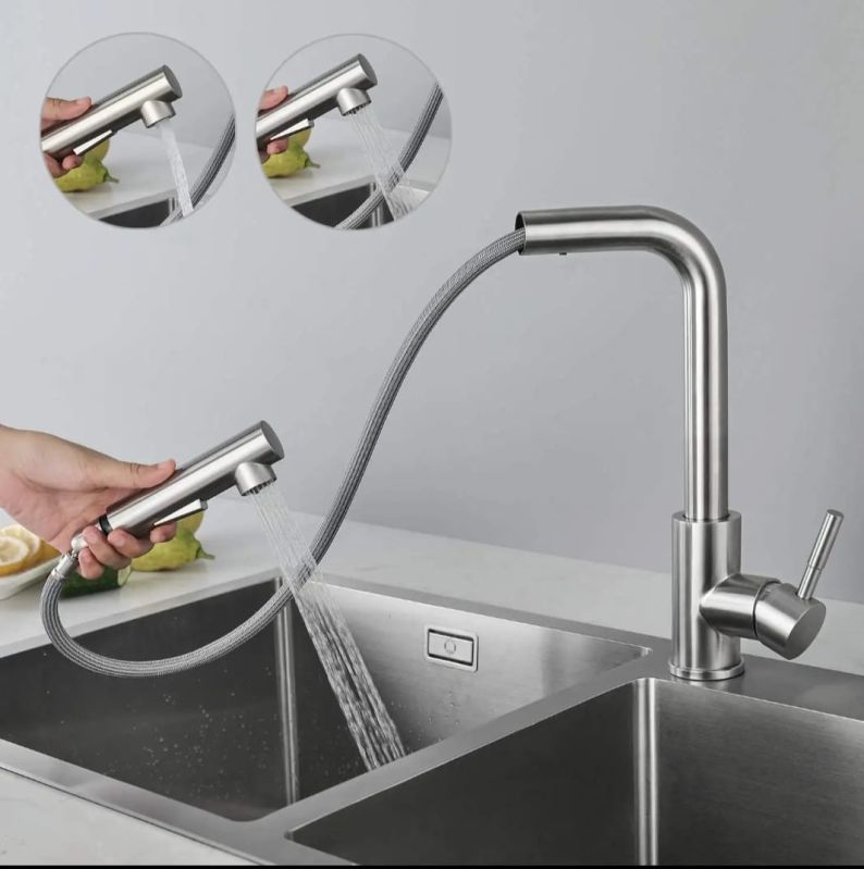Kitchen Mixer Tap with Pull Out Spray