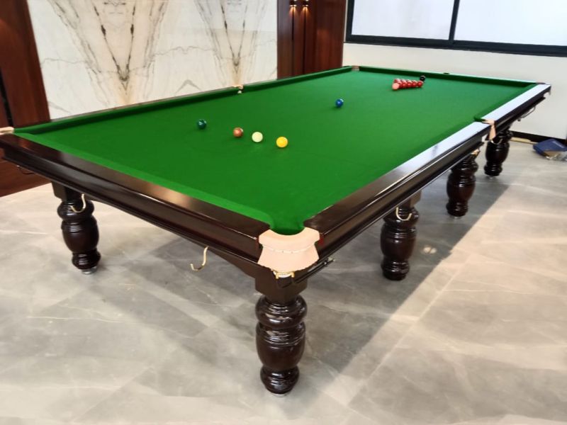 Indian Marble Slate Wooden Billiard Pool Table