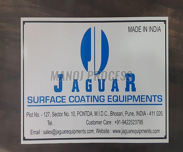 Multicolor Anodised Name Plate