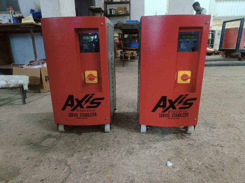 Three Phase Servo Controlled Voltage Stabilizer