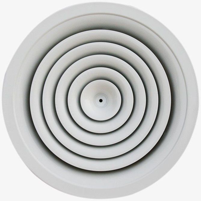 Powder Coated Round Ceiling Diffuser