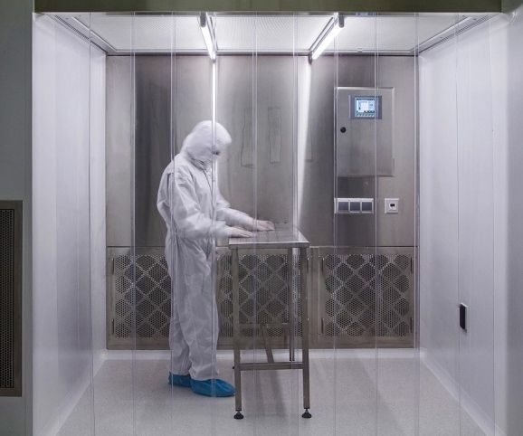 Stainless Steel Dispensing Booth