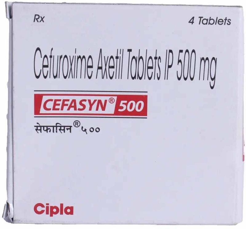Cefasyn 500mg Cefuroxime Axetil Tablet