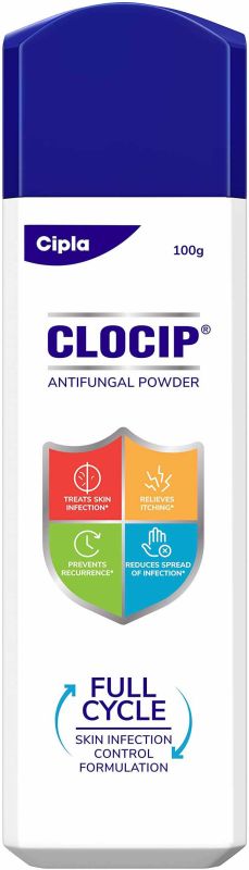 Clocip Clotrimazole Dusting Powder