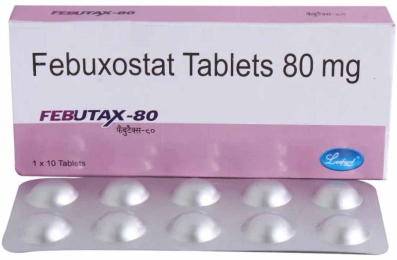 Febutax 80mg Febuxostat Tablet