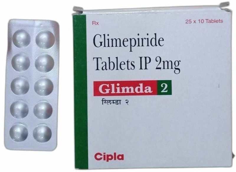 Glimda 2mg Glimepiride Tablet