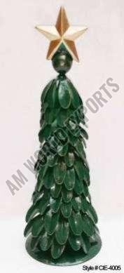 Green Curled Leaf Christmas Tree