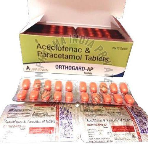 Aceclofenac Paracetamol Tablet