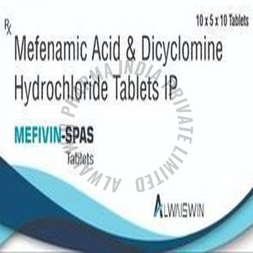 Mefenamic Acid & Dicyclomine Hydrochloride Tablets