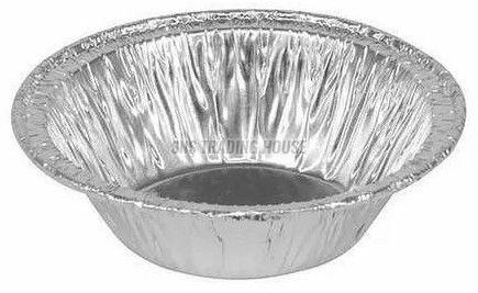 Large Silver Laminated Paper Bowls