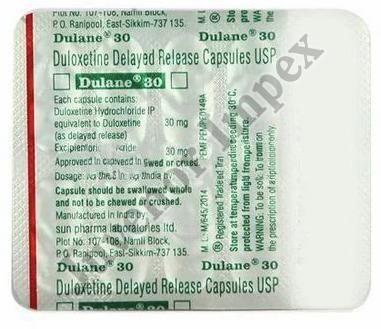Dulane 30mg Capsule