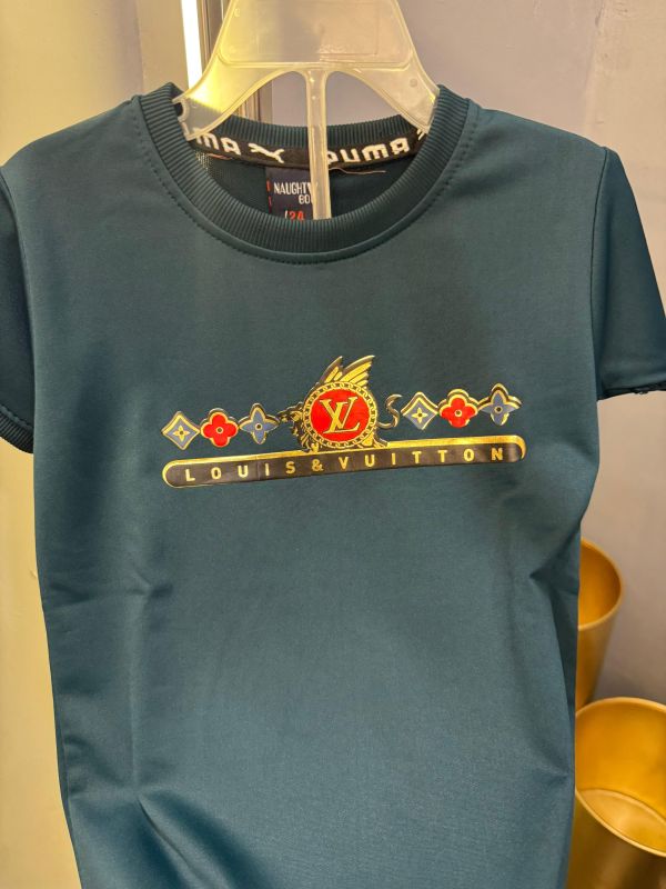 Boys Crew Neck Graphic T-shirt