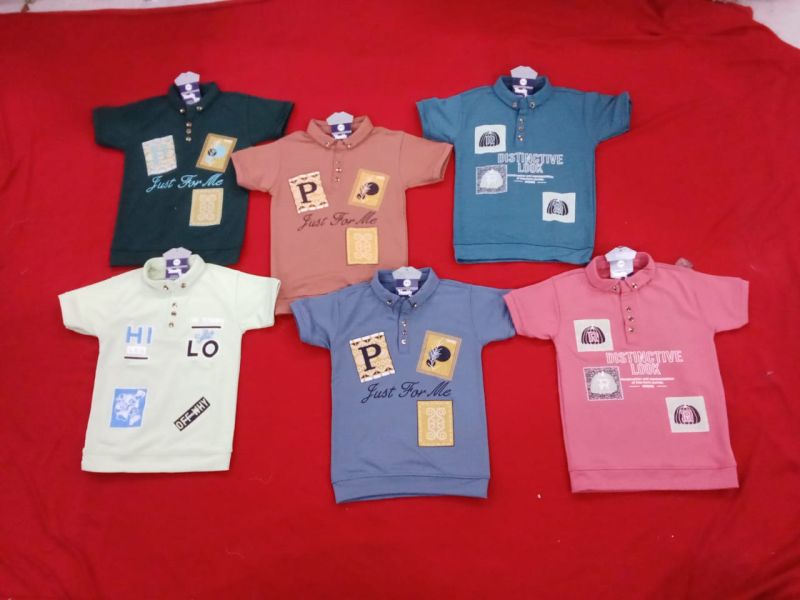Boys Printed Polo T-shirts