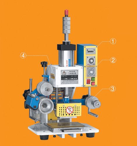 LS-180 Pneumatic Logo Stamping Machine