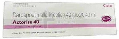 Actorise 40mcg Darbepoetin ALFA Injection