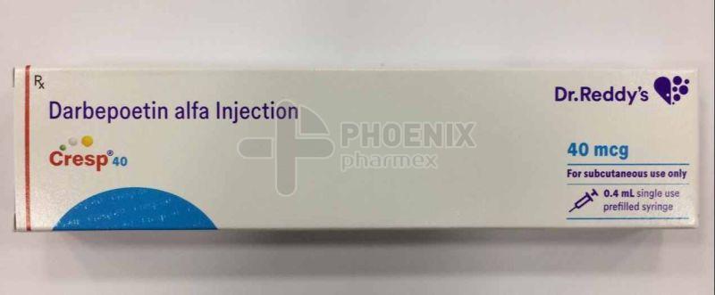 Cresp 40mcg Darbepoetin ALFA Injection