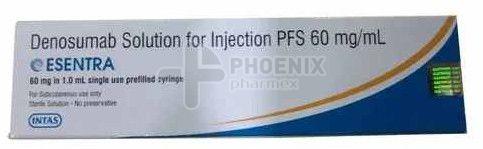 Esentra 60mg Denosumab Injection