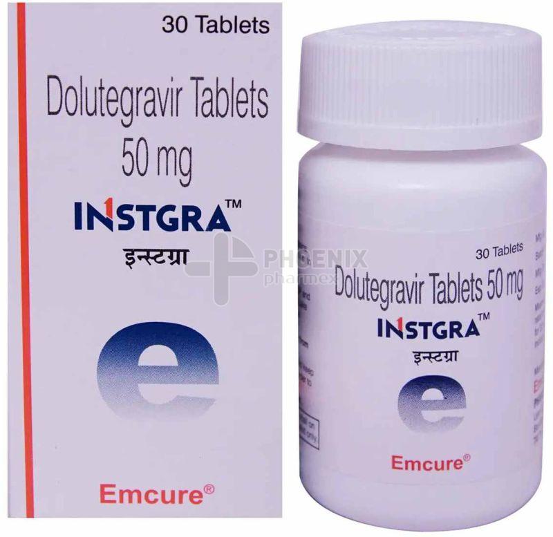 Instgra 50mg Dolutegravir Tablet