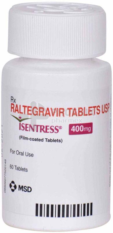 Isentress 400mg Raltegravir Tablet