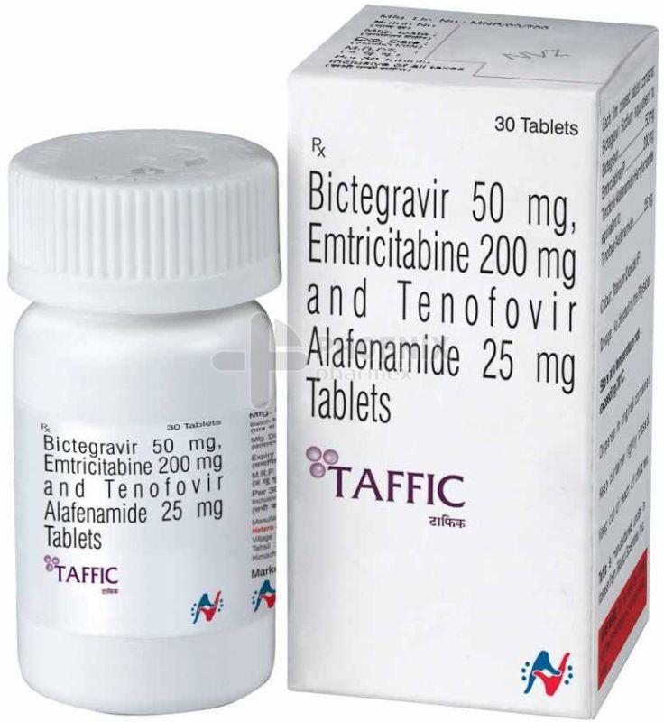Taffic Bictegravir Emtricitabine Tenofovir Alafenamide Tablet