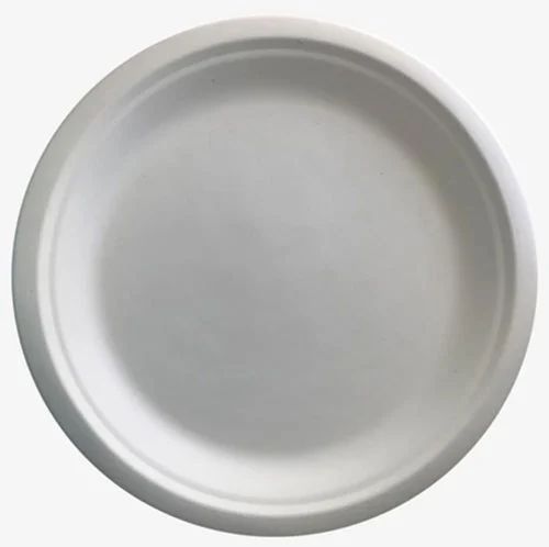 8 Inch Bagasse Round Plate
