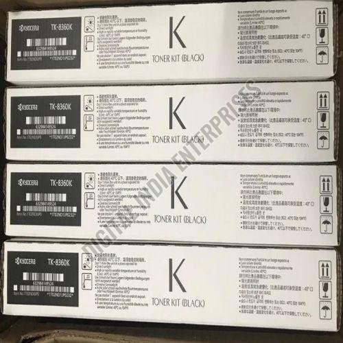 Genuine Kyocera Tk-8360 CMYK Toner Cartridge Set