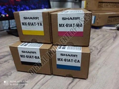 Genuine Sharp MX-61At CMYK Toner Set