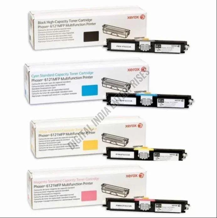 Genuine Xerox Phaser 6121MFP CMYK Toner Cartridge Set